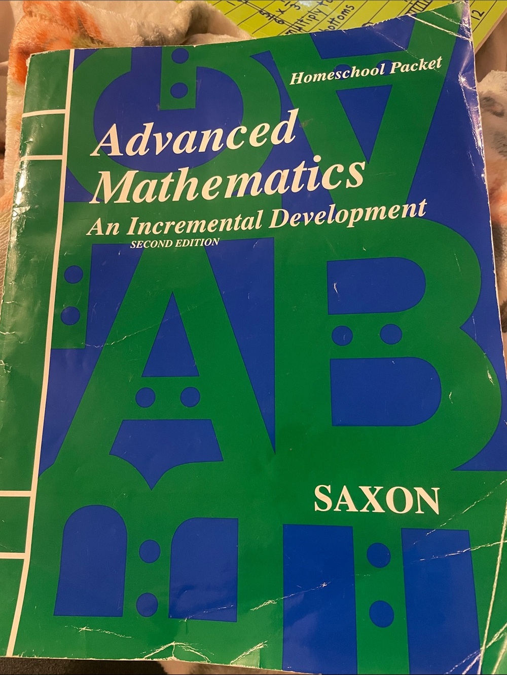 Saxon Advanced Mathematics Homeschool Packet